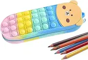 Kids Pencil Pouch - Sensory Fidget Pouch - Fidget Funny Sensory Pen Bag for Travel Girl Fun Boy Preschool Home School