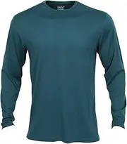 [Sheep Run] 100% Merino Wool Men's Wicking Breathable Base Layer Hiking Running Long Sleeve Shirt