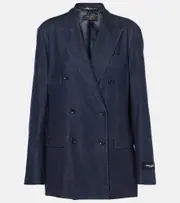 [Dolce & Gabbana] Dolce & Gabbana Denim blazer AU 10 blue