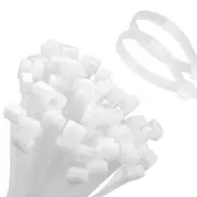 - Cable Zip Ties 16 Inch 50 PCS WhiteMulti-Purpose Self-Locking Nylon Cable C...
