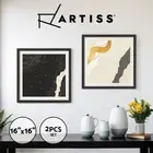 Artiss Photo Frame 2PCS Set Picture Frame Family Wall Art Work Display Frames