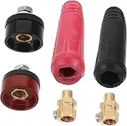 COSMEVIVI 1Set Convenient Welding Cable Quick Connector Welding Accessory for Efficient Connection and Disconnection Compatible with Welding Torch Equipment
