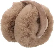 [FRCOLOR] Furry Earmuffs for Women Cute Plush Ear Warmers Winter Ear Protection Cozy and Soft Ear Muff for Cold Weather for Outdoor Activities and Daily Use