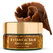 Perfect Brows Balm Botanical Natural Brow Thickening Pomade Eyebrow Styler 0.5oz