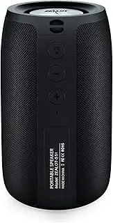 zolyet Speaker, Speaker,Outdoor, Portable,Waterproof,Wirel Speakers,Dual Pairing, 5.0,Loud Stereo,Booming Bass,1500 Mins Playtime for Home & Par (Black) Black