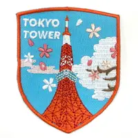 在飛比找樂天市場購物網優惠-日本 東京鐵塔 TOKYO 服裝補丁飾品背膠補丁貼 DIY袖