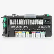 Wera SAE Bit Ratchet Set with Sockets & Storage Holder / Tool Check Plus