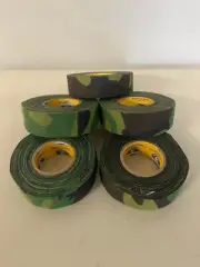 Green Camo Hockey Tape - Howies Hockey Tape - 5 Rolls -1"x20 yards - RARE
