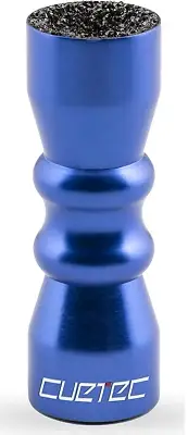3 in 1 BLUE CUETEC BOWTIE Billiards Scuff Shape Aerate Pool Cue Stick Tip Tool