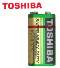 在飛比找樂天市場購物網優惠-【文具通】TOSHIBA 東芝 碳鋅電池 9V 電池 四角型