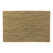 Icon Chef Large Placemats - Set Of 6 - Bamboo Natural