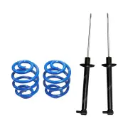 2 Rear Sport Low Gabriel Ultra Shocks + Lovells Springs for Audi A4 Series B5