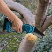 4" Mini Wood Cutting Chainsaw Cordless Electric Chainsaw with 1500Ah Battery