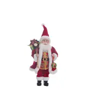 Gibson Gifts Classic Santa Claus Small Xmas Home/Living Room Decor 45x23cm