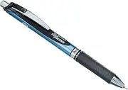 Pentel EnerGel Knock Needle Tip Ballpoint Liquid Gel Pen, 0.5 mm Tip Size, Black