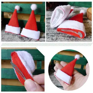 8113 聖誕帽造型髮夾-1入 耶誕夾 聖誕裝扮 聖誕節