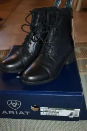 Boot Riding Ariat 6M W's Heritage IV Paddock Black NWB