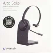 Alto Solo - Wireless Headset with Mic- Bluetooth noise cancelling dual mic