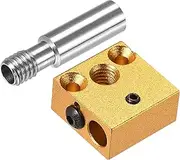 uxcell 6mm Throat Tube, Heater Block for 3D Printer 1.75mm Filament Pack of 3