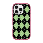 iPhone 16 Pro Impact Case MagSafe Compatible ARGYLE GREEN