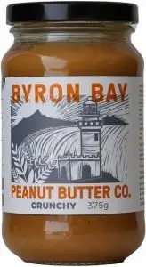 Byron Bay Peanut Butter Crunchy Salted G/F 375g