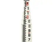 Benchmark | 711-21-BM | 13' Fiberglass Grade Rod | Feet/Inches