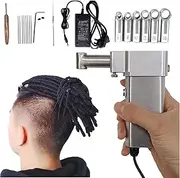 Dreadlocks Maker Machine, Automatic Dreadlocks Machine with 6 Head, Handheld Dreadlock Crochet Braiding Making Machine, Instant Hair Braiding Machine, Quick DIY Dreadlock Hair Extensions