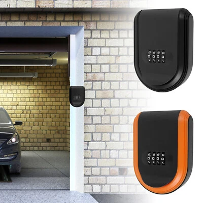 Magnetic Key Holder Safe Magnetic Key Box Under Car Plastic Hidden xiaxn