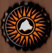 USA Plastic Lined Beer Crown Bottle Cap: Big Island Brewing