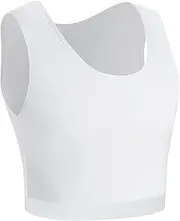[XUJI] Chest Binder Transgender FTM Elastic Compression Bra Pullover Tank Top