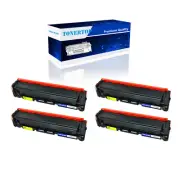 4PK BK Toner Cartridge CF400A 201A Fit for HP Laserjet M252dn M252dw M274n M277n