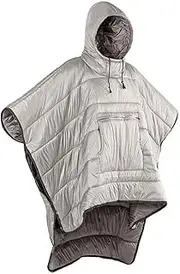 Camping Sleeping Bags Adult Wearable Sleeping Bag - Hoodie Blanket - Portable Outdoor Warm Cover Coat Windproof Water-Resistant Cloak Cape for Cold Weather Outd，