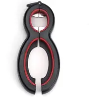 Multipurpose Bottle Opener Set with Rubber Jar Gripper and Bottle Opener for Weak Hands, Arthritic Seniors and Anyone with Less Strength