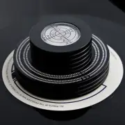 Aluminium LP Vinyl Record Stabilizer 50/60Hz Balance Disc Turntable Weight Clamp
