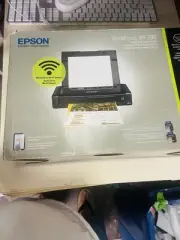 Epson WorkForce WF-100 Wireless Color Mobile Printer Black - NIB