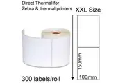 Direct thermal labels roll 100x150mm 300/roll shipping tags for Zebra printer Fastway EParcel Startrack