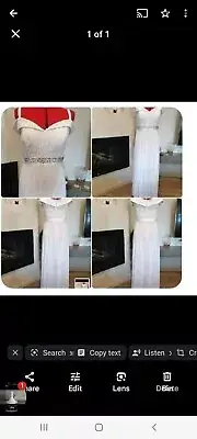 size 16 wedding dress ,white in colour new with tags