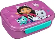 Lunch Box for Children with Removable Insert - Gabby's Dollhouse - Nursery Lunch Box - Sandwich Box School - Lunch Box Made of Plastic BPA Free - Sandwich Box - Lunch Box - Lunch Box, GABY9903
