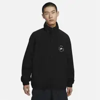 在飛比找森森購物網優惠-Nike 外套 NSW Jacket 男款 黑 白 立領 刺