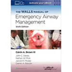 <麗文校園購>THE WALLS MANUAL OF EMERGENCY AIRWAY MAN 6/E SAKLES 9781975190682