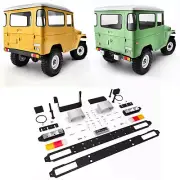 For RC4WD Gelande II Cruiser/FJ40 1/10 RC Car Metal Rear Bumper & Pedal Kit
