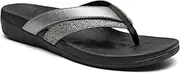 [MISF] Women's Orthotic Flip Flops Arch Support Thong Sandals for Plantar Fasciitis Flat Feet Comfortable Walk Slippers with Dual Straps