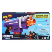 Nerf Fortnite SMG-E Blaster with Motorized Dart Blasting - 6 Elite Darts