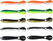 Soft Swimbait Loach Lure for Freshwater and Saltwater Fishing, 7cm Swimming Bait with Multiple Color Options, Lightweight and Design