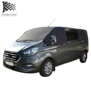 FORD TRANSIT CUSTOM SCREEN WRAP FROST COVER (2024 ONWARDS) BLACK 316 (for: Ford)