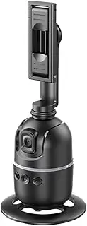 Snblzhef New P03 Pro 360 Rotation Gimbal Stabilizer AI Following Face Tracking Desktop Gimbal PTZ for Smartphone Live