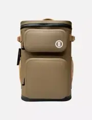 Bushnell 24-Can Leakproof Backpack Cooler with Puncture Resistant Liner, Brown