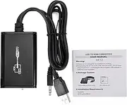 USB to HDMI Adapter 1080p Video Converter USB 2.0 HD Audio Adapter for Windows XP High Definition Display
