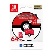 [Nintendo licensed] Pokemon microSD card for Nintendo Switch 64GB Poké Ball