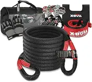 Xbull Kinetic Recovery Tow Rope Kit 7/8'' x 30Ft/9M Kit